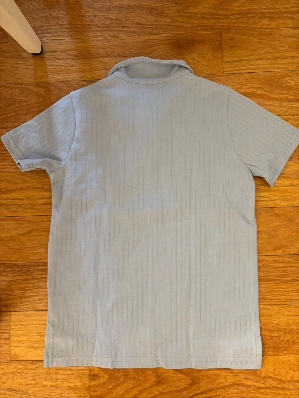 Crewcuts Boys' Light Blue Knit Polo Shirt